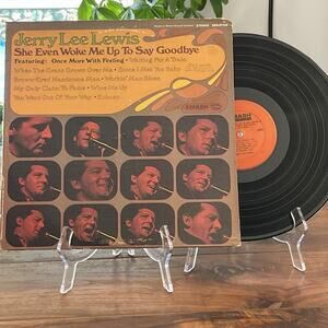 Jerry Lee Lewis She Even Woke Me Up To Say Goodbye Vinyl LP 1970 Smash SRS67128